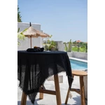 Kép 3/6 - The Linen Tablecloth - Black - 150x150