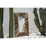 Kép 2/8 - The Driftwood Framed Mirror - Natural - M