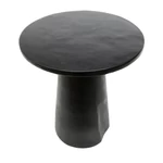 Kép 4/8 - The Timber Conic Side Table - Black - 50