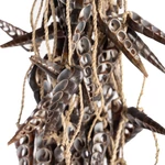 Kép 7/8 - The Unicorn Shell Tassel - Brown