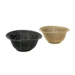 Kép 3/3 - The Beaded Bowl Low - Gold - S