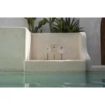 Kép 3/4 - The Marble Disc on Stand - White - S