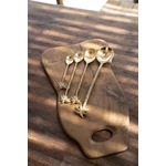 Kép 2/4 - The Palm Tree Long Spoon - Gold