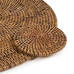 Kép 5/5 - The Colonial Coaster - Natural Brown