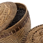 Kép 6/7 - The Colonial Storage Basket - Natural Brown - M