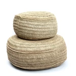 Kép 5/5 - The Seagrass Pouffe - Natural - M