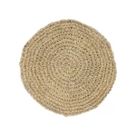 Kép 2/2 - The Seagrass Placemat Round - Natural