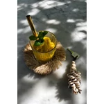 Kép 9/11 - The Fringe Raffia Coaster - Natural