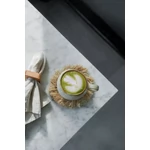 Kép 7/11 - The Fringe Raffia Coaster - Natural