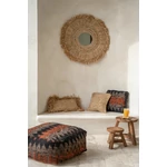 Kép 6/11 - The Raffia Flores Cushion Cover Square - Natural - 40x40