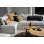 Kép 8/11 - The Raffia Flores Cushion Cover Square - Natural - 40x40