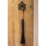 Kép 2/7 - The Wooden Beads with Cotton Tassel - Black