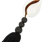 Kép 5/6 - The Togian Keychain - Black White