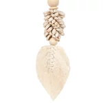 Kép 5/5 - The Leaf & Shell Tassel - Natural