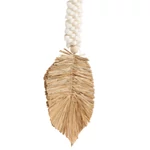 Kép 4/4 - The Raffia Shell Tassel - White Natural
