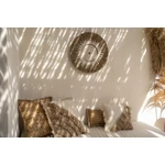 Kép 2/9 - The Raffia Cotton Cushion Cover - Natural White - 40x40