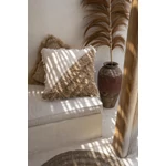 Kép 3/7 - The Raffia Cotton Cushion Cover - Natural White - 60x60