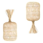 Kép 5/5 - The Dumpling Floor Lamp - Pendant - Natural - M