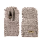 Kép 2/3 - The Oh My Gee Cutlery Holder - Pearl Grey - Set of 4