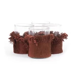 Kép 3/4 - The Oh My Gee Candle Holder - Burgundy Velvet - M