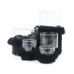 Kép 5/5 - The Oh My Gee Candle Holder - Black Velvet - M