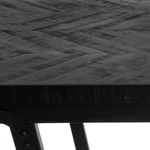 Kép 4/8 - The Herringbone High Table - Black - 140cm