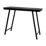 Kép 3/8 - The Herringbone High Table - Black - 140cm