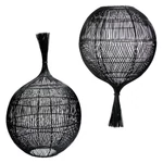 Kép 2/5 - The Wonton Floor Lamp - Pendant - Black