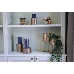 Kép 4/5 - The Croco Candle Holder with Glass - Brass - M