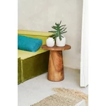 Kép 2/7 - The Timber Conic Side Table - Natural - 50