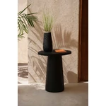Kép 7/8 - The Timber Conic Side Table - Black - 50