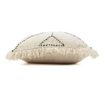 Kép 7/8 - The Tribal Cushion Cover - Natural Black