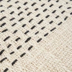 Kép 5/8 - The Misty Cushion Cover - Natural Black