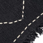 Kép 5/5 - The Kasbah Cushion Cover - Black White