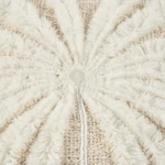 Kép 6/7 - The Isla Palm Cushion Cover - Natural White
