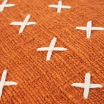 Kép 9/9 - The Zillion Kiss Cushion Cover - Terracotta White