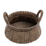 Kép 2/2 - Banánlevélből fonott kosár
