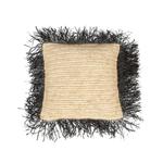 Kép 1/3 - Naturalii raffia párna