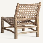 Kép 2/5 - Kézműves rattan lounge szék