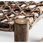 Kép 5/5 - Kézműves rattan lounge szék