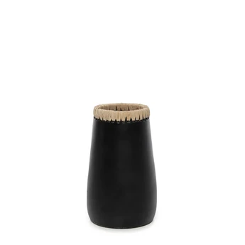 The Sneaky Vase - Black Natural - S