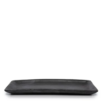 The Burned Sushi Plate - Black - M