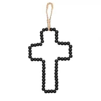 The Wooden Cross - Black