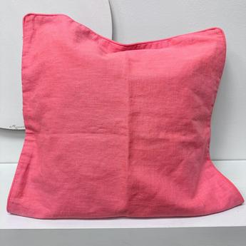 NATURALii díszpárna kopott pink len 50 50