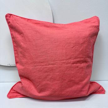 NATURALii díszpárna pink len 50 50