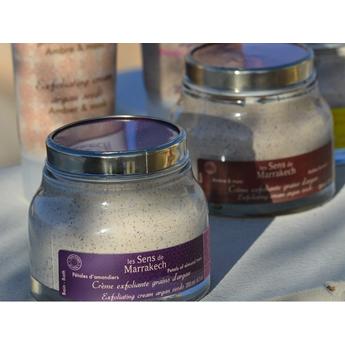 Hámlasztó krém argán szemcsékkel / Crème exfoliante grains d'argan