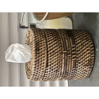 rattan-zsebkendő-tartó