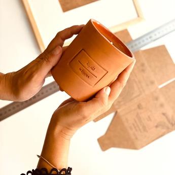 Marie Bastide Studio x Coté Bougie 40000 Marrakech illatgyertya