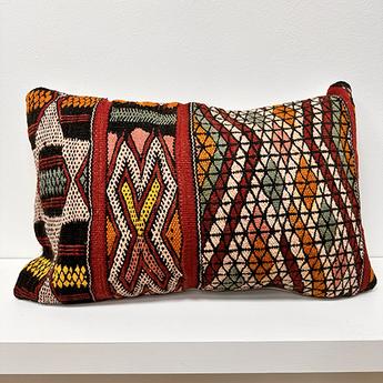 Siham - Marokkói kilim díszpárna huzat