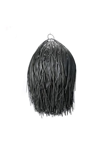 Naturalii pompom-fekete